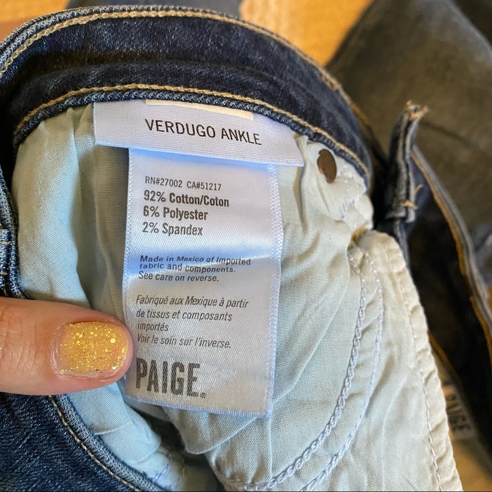 Paige Denim Skinny Jeans - Picture 9 of 9